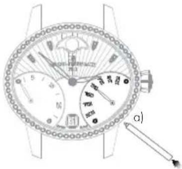 Girard-Perregaux 1966 49525D52A1A1BK6A - Day of the week - 1