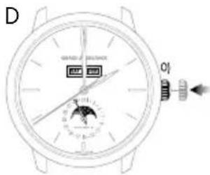 Girard-Perregaux 1966 49525D52A133BB60 - Hour and minute - 4