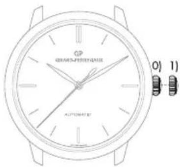 Girard-Perregaux Vintage 1945 2588211421BB4A - Трехпозиционная головка - 1