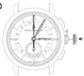 Girard-Perregaux Vintage 1945 2588011421BB4A - Second fuseau horaire (heure locale) - 2
