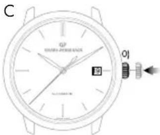 Girard-Perregaux Vintage 1945 2588211121BB6B - Date à guichet - 2