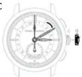 Girard-Perregaux Vintage 1945 2588211121BB6B - Второй часовой пояс (местное время) - 1