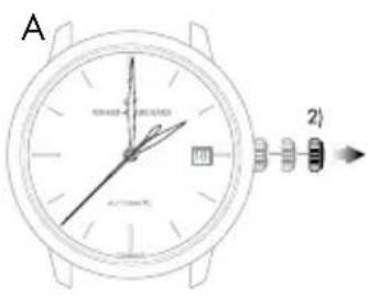 Girard-Perregaux Vintage 1945 2583552121BACA - position crown - 3