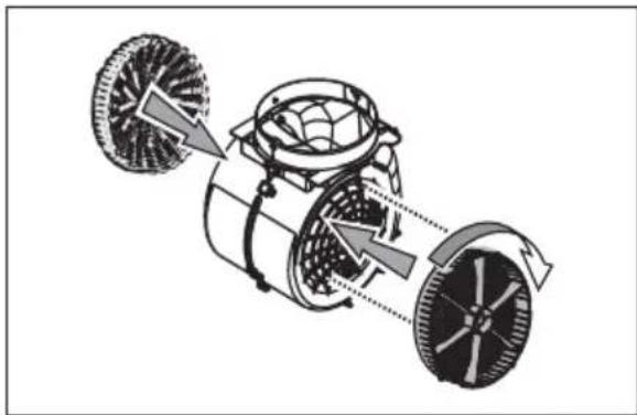 ELECTROLUX EFV55465OK - NIEt wasbaar koolstoffilter - 1