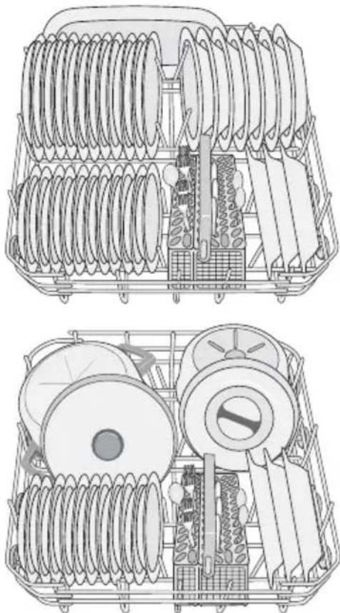 ELECTROLUX ESF66710X - The lower basket - 1