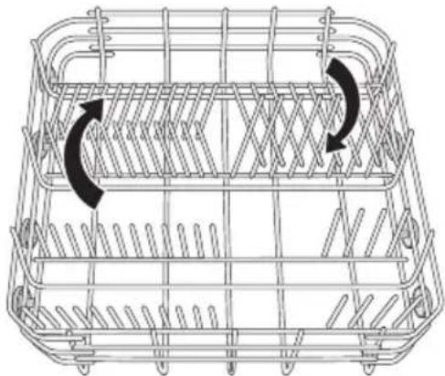 ELECTROLUX ESF66710X - Panier inférieur - 2