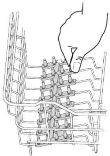 ELECTROLUX ESF66710X - Soft spikes - 2