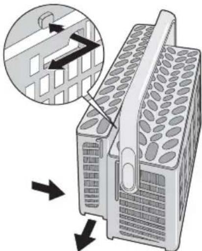 ELECTROLUX ESF66710X - The cutlery basket - 4
