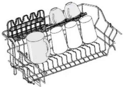 ELECTROLUX ESF66710X - Oberkorb - 2