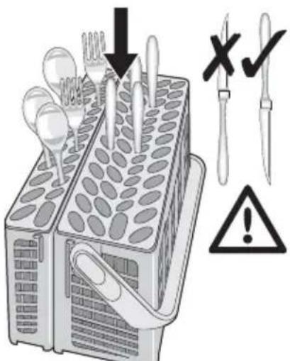 ELECTROLUX ESF66710X - The cutlery basket - 1