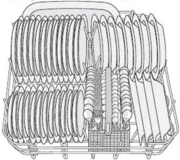 ELECTROLUX ESF66710X - Full load: 12 standard place settings - 2