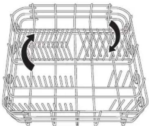 ELECTROLUX ESF66710X - The lower basket - 2
