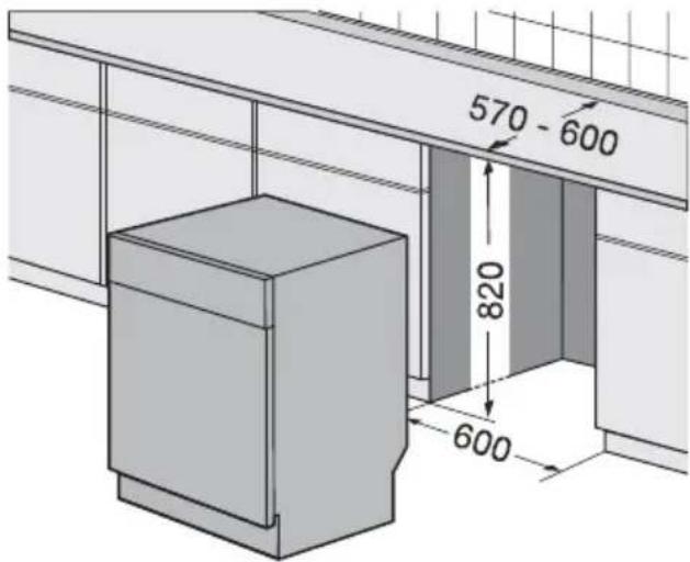 ELECTROLUX ESF66710X - Installation - 1