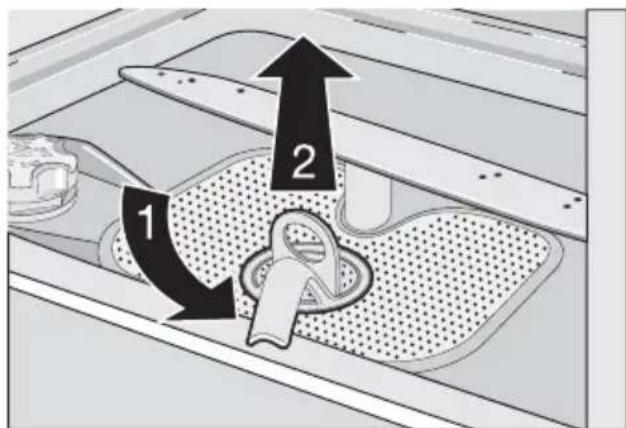 ELECTROLUX ESF66710X - Cleaning the filters - 3