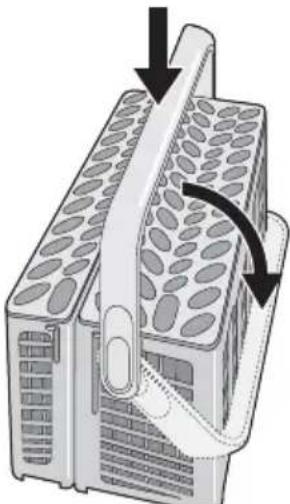 ELECTROLUX ESF66710X - Panier inférieur - 4
