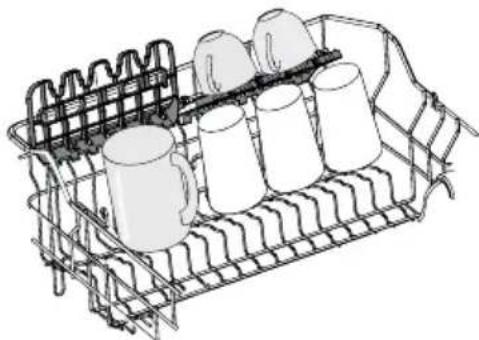 ELECTROLUX ESF66710X - Panier supérieur - 2
