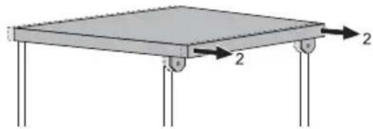 ELECTROLUX ESF66710X - Gerät aufstellen - 1