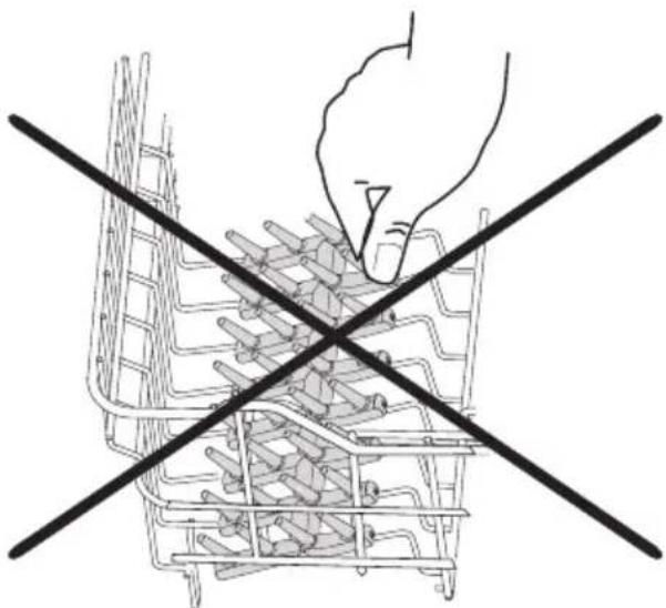 ELECTROLUX ESF66710X - Soft spikes - 3