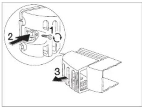 ELECTROLUX ERG16610 - Changement d'ampoule - 1