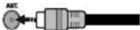 Finlux FL3210CB1 - Conexión de la Antena - 1