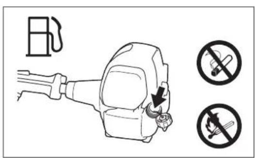 MAKITA EM2653LHN - Ravitallement en carburant - 5