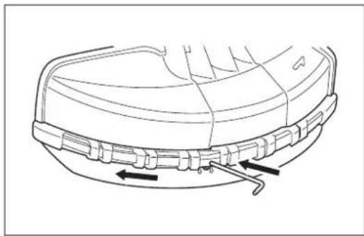 MAKITA EM2653LHN - Für Nylon-Schneidkopf (fur Schutzhaube vom Typ A) - 2
