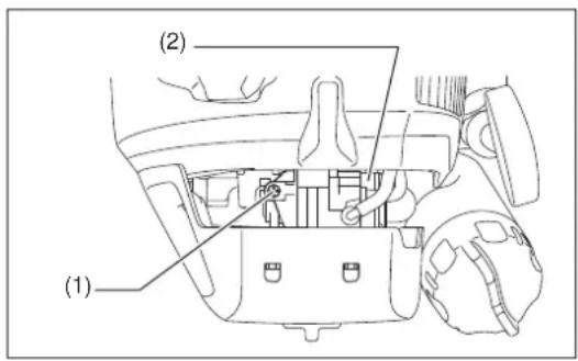 MAKITA EM2653LHN - Vérification de la rotation à bas régime (ralenti) - 1