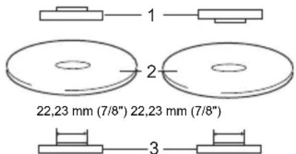 MAKITA GA4540C - Modèle 115 mm (4-1/2") / 125 mm (5") / 150 mm (6") - 3