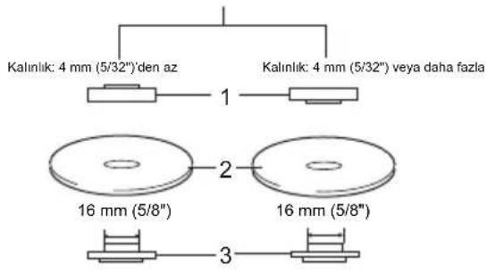 MAKITA GA4540C - Asindirici kesme diski / elmas disk ile calisma (istege bagli aksesuar) (Sek. 19) - 1
