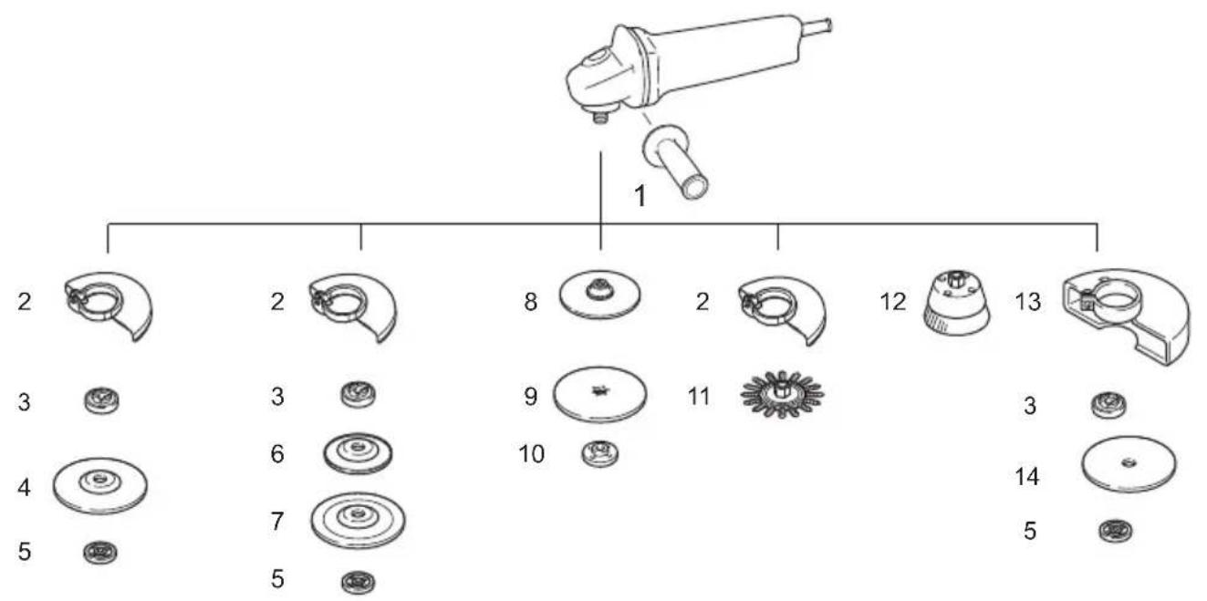 MAKITA GA4540C - ATTENTION: - 1