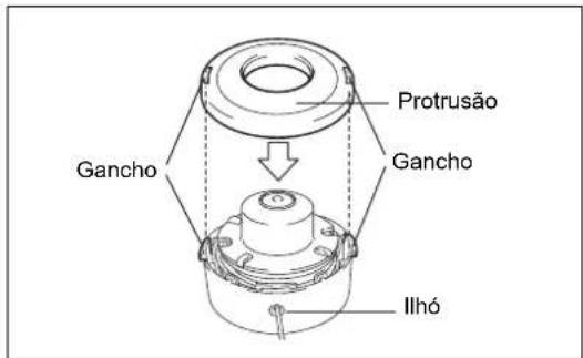 MAKITA EM2600L - Substituiro fio de nylon - 6