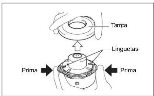 MAKITA EM2600L - Substituiro fio de nylon - 2
