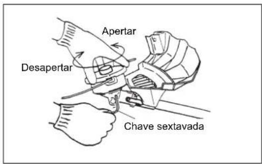MAKITA EM2600L - Com a chave sextavada awhile fixada - 4