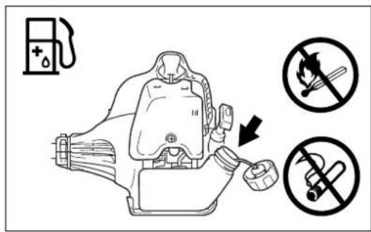 MAKITA EM2600L - Ravitaillement en carburant - 5