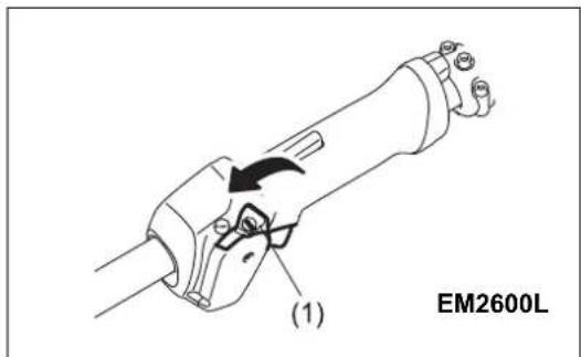 MAKITA EM2600L - Varm start for modeller med bojlehandtag - 2