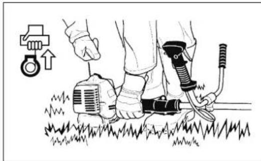 MAKITA EM2600L - Warme start van modellen met een beugelhandgreep - 4