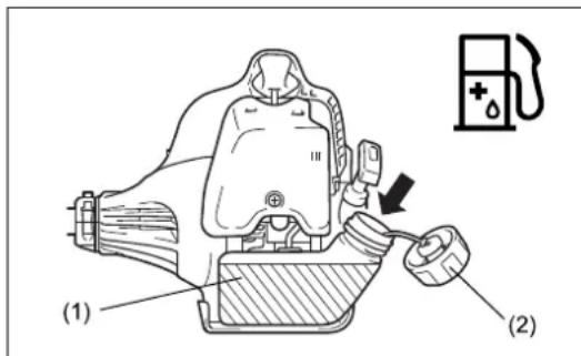 MAKITA EM2600L - Conservazione del carburante - 9