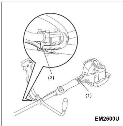 MAKITA EM2600L - For modeller med U-handtag - 6