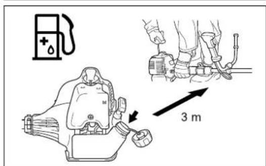 MAKITA EM2600L - Reabastecimento de combustivel - 6