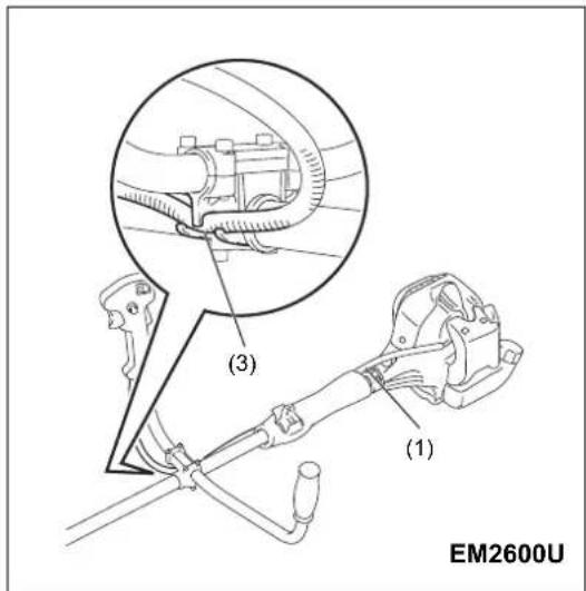 MAKITA EM2600L - Per i modelli con impugnatura a U - 6