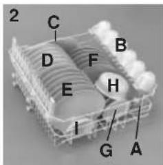 KELVINATOR KD9604S - Half load wash upper basket - 2