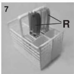 KELVINATOR KD9604S - Panier inférieur (fig. 6) - 1