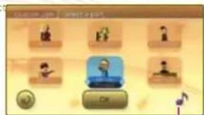 NINTENDO Wii Music (Wii) - Instrument and Part Selection - 1