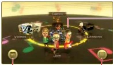 NINTENDO Wii Music (Wii) - Main Menu - 1