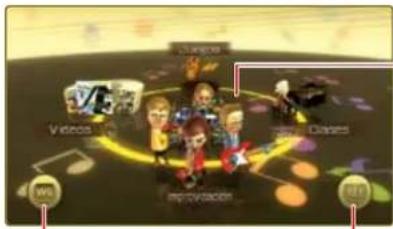 NINTENDO Wii Music (Wii) - Menú principal - 1