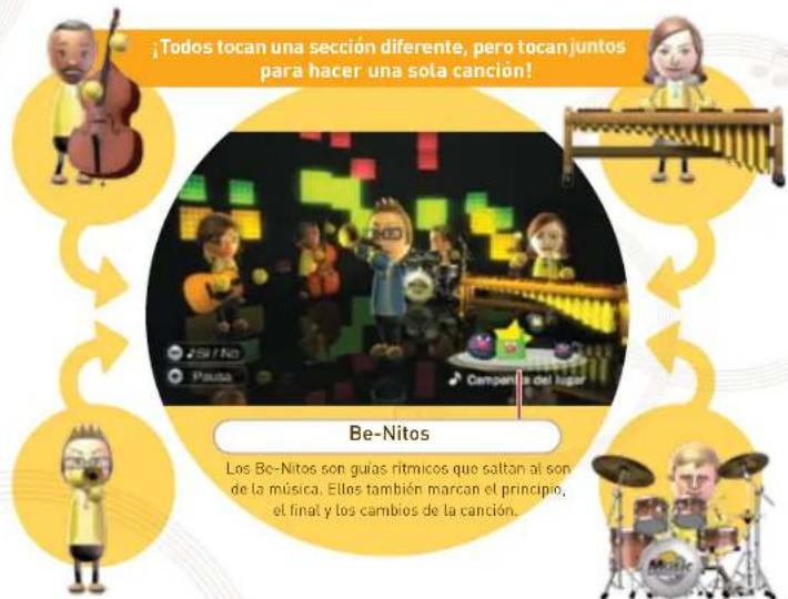 NINTENDO Wii Music (Wii) - ¿Qué es una sesión de grupo? - 2