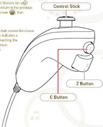 NINTENDO Wii Music (Wii) - ● Wii Remote and Nunchuk - 1