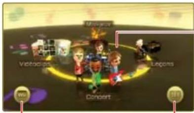 NINTENDO Wii Music (Wii) - Menu principal - 1