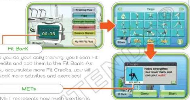 NINTENDO Wii Fit Plus (Wii) - Start Training - 1
