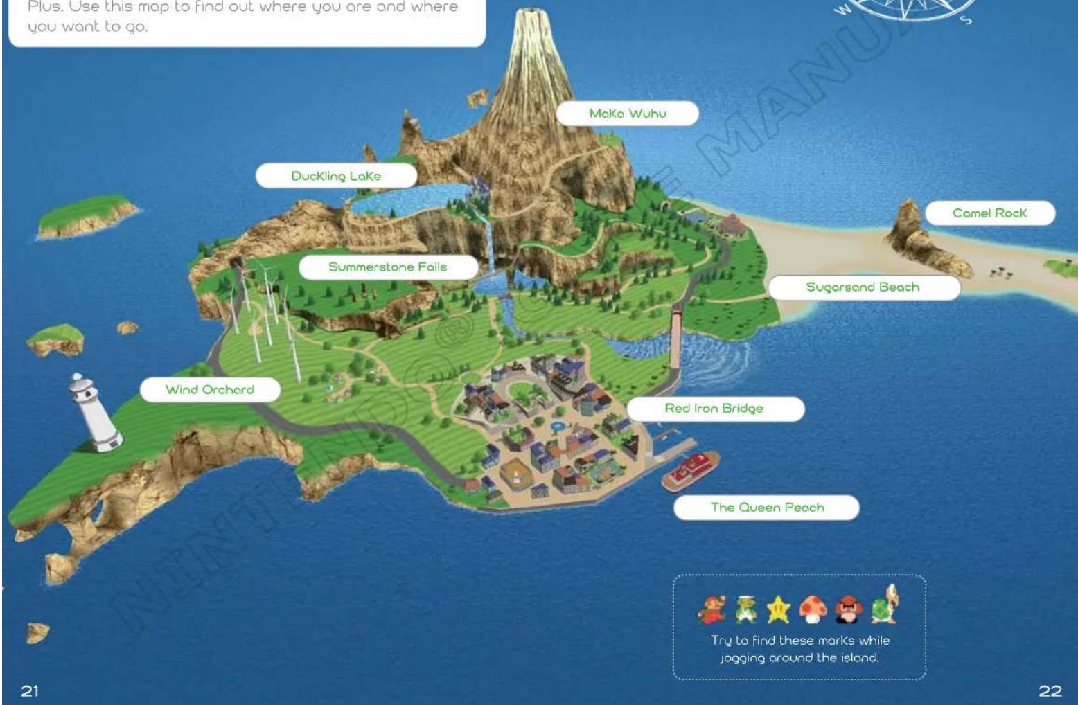NINTENDO Wii Fit Plus (Wii) - Wuhu Island Map - 1